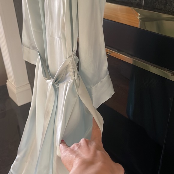 L’AGENCE Cameron 💯 silk shirt dress sz SP - Picture 9 of 16